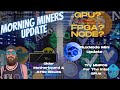 Morning Miners Update - What A Wild Weekend Full Of Testing