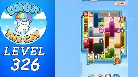 Drop The Cat Level 326 Walkthrough
