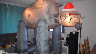 AT - M6 Walker Heavy Assault Star Wars Airblown Inflatable Christmas unboxing