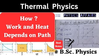 Celebrity Dependence of Heat and Work on Path | Thermal Physics | BSc Physics Net Worth
