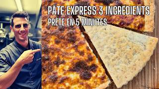 Plus Besoin d’Acheter de Pâte ! Recette Maison 3 Ingrédients pour Quiche & Tarte
