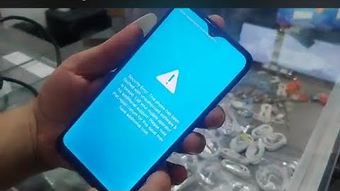 :Security error.this phone has been flashed with unauthorized software & is locked Samsung