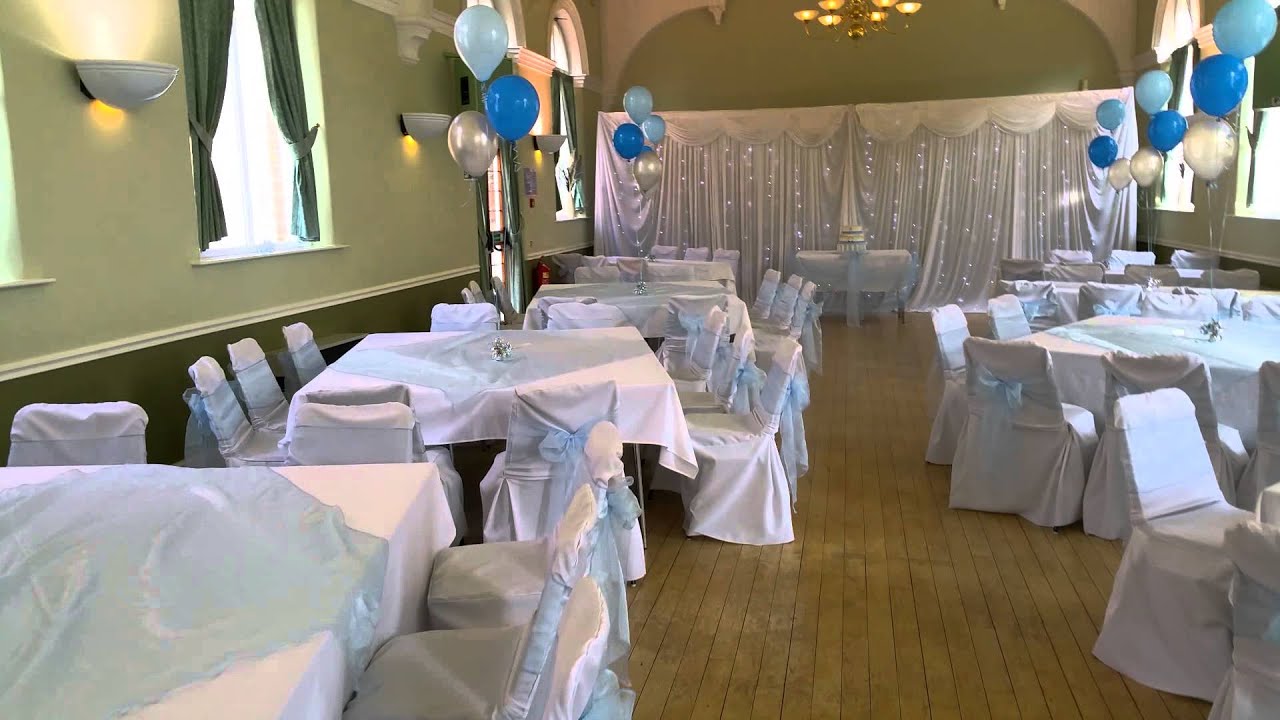 Wedding Chair Covers At The Angel Suite Christening Youtube