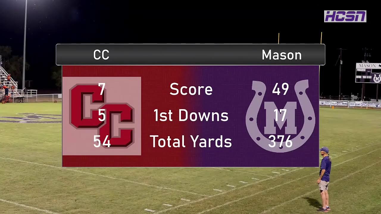 Mason vs Christoval Football 2023