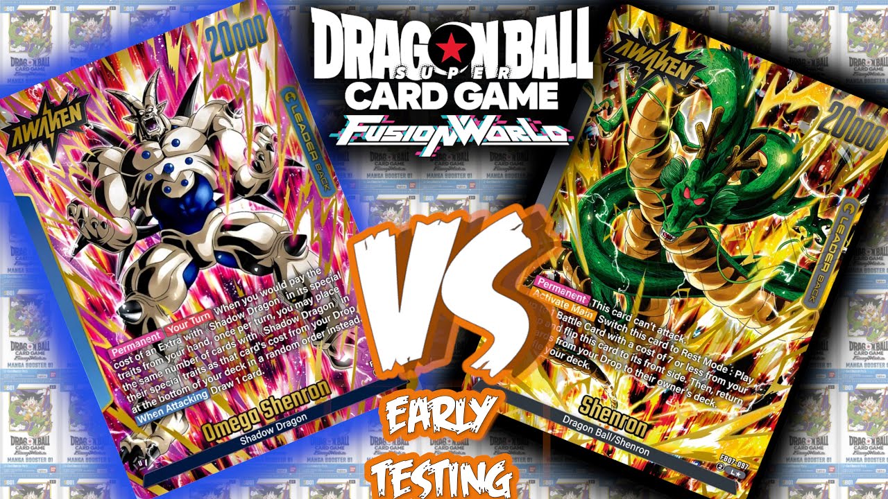 [EARLY FB-07 TESTING] Shenron 🐉 Awk. T1⚡vs Omega 🐲 | Black Smoke Dragon 💨🚬🕶 hilariously OP 😂 | DBSFW