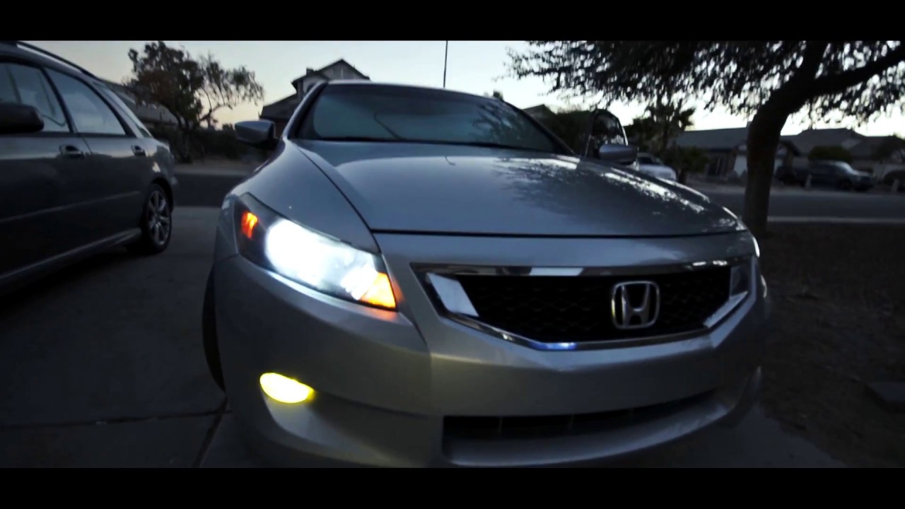 2009 Honda Accord V6 6speed Manual Coupe Straight Pipe - YouTube