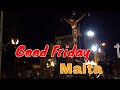 Bormla Il-Gimgha Mqaddsa ( Cospicua's Good Friday procession ) 2018 Malta