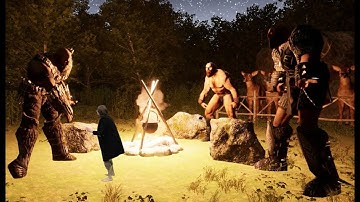 The Hobbit scene recreation: Bilbo and the Trolls - Performance capture. Unreal Engine 5.