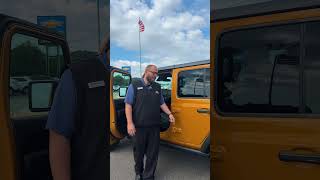 Josh showcases the brand new Goldilocks 2026 Wrangler Willys #carsales #jeeplife #dealership #jeep