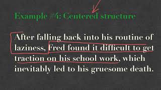 Syntax – 06 – The Subordinating Style