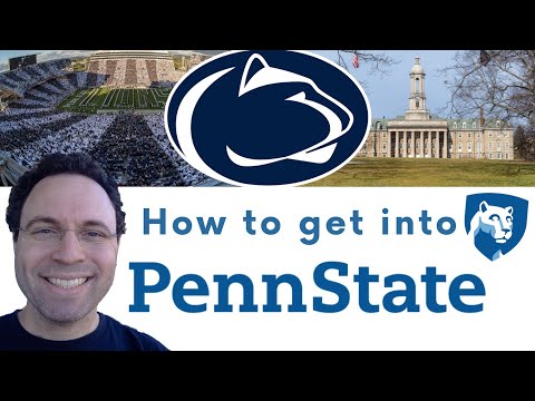 How to get in Penn State