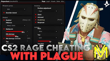 RAGE CHEATING WITH PLAGUECHEAT.CC! | CS2 HVH