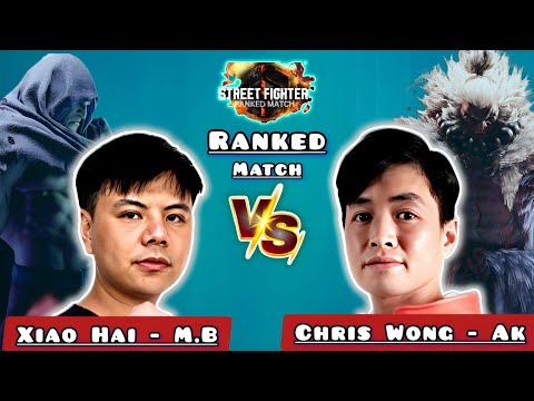 SF6 ▰ Xiao Hai ( M. Bison ) VS Chris Wong ( Akuma ) ▰ High Level Gameplay