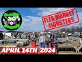 Retro treasure hunting at the flea market  april 14th 2024