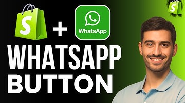 How To Add WhatsApp Button Link on Shopify Store "Step By Step"