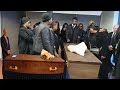 SAD PAIN LIFTING THE BODY OF MOTHER CHANTAL ELENGA FAMILY HER CHILDREN ALL ORLEANS INCONSOLABLE 