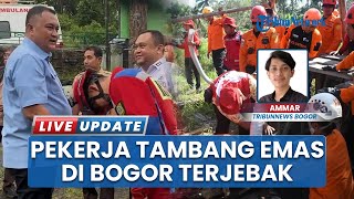 Asap Selimuti Tambang Emas Di Nanggung Bogor, Pekerja Terjebak Di Dalam Lubang, Bupati Datangi Tkp