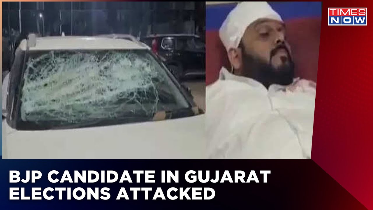 BJP Candidate's Piyush Patel In Gujarat Election, Attacked By Goons; BJP Blames Congress