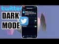 How to enable DARK MODE on twitter for iPhone iPad iOS (Official)