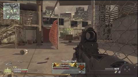 MW2 Modern Warfare 2 Team Deathmatch Highrise Tactical Nuke