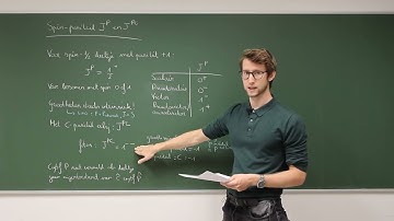 Fysica - Subatomaire fysica - Spin-pariteit J^P en J^(PC)