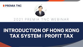 Introduction of Hong Kong Tax System Profit Tax