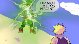 If deku actually went serious fighting bakugou