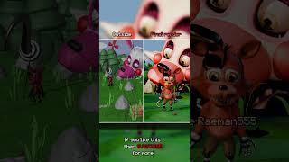 BTS of How FW Foxy became Toy Foxy Blender Animation