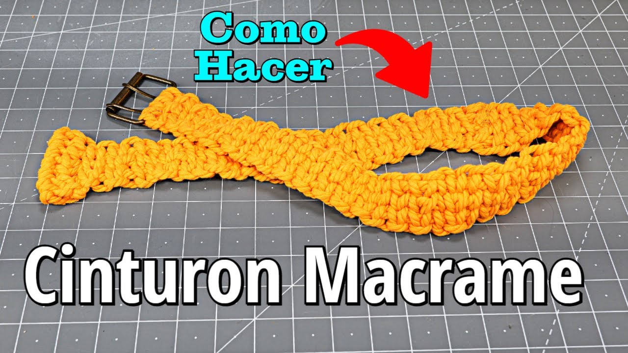 📌📌 TUTORIAL FACIL Y RAPIDO DE CORREA #MACRAMEVIRAL /MACRAME PASO A PASO 