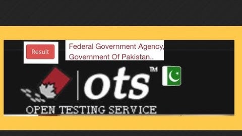 OTS Result FIA 2020 Latest