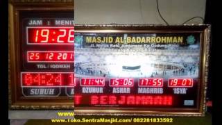Jam Sholat Digital Masjid DKI JAKARTA I 082281833592