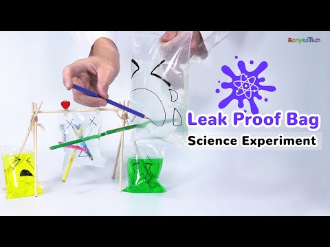 Leak Proof Zip Lock Bag Easy Science Experiment For Kids