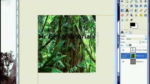 How To Make a Clipping Mask In Gimp