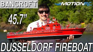 Bancroft Dusseldorf 1/25 Scale 45.7" Fireboat with working Water Cannons | Motion RC