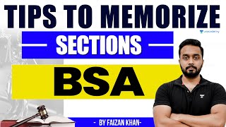 Tips to memorize BSA sections (Part-2) | Bharatiya Sakshya Adhiniyam | Faizan Khan