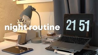 after college night routine (1st semester) | skincare, nugas dkv, \u0026 cooking!