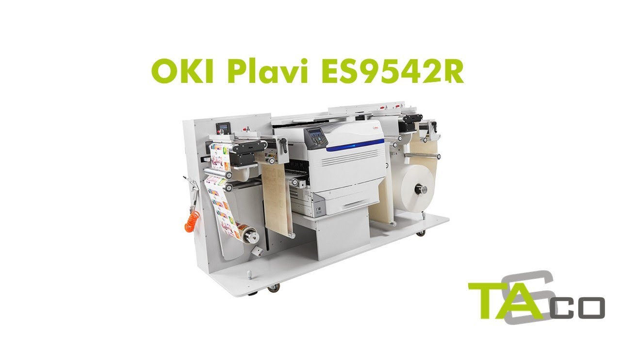OKI PLAVI ES9542R Wide Format Label Printer for Water and UV Resistant Labels