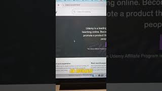 How to become a Udemy Affiliate Marketer affiliatemarketing udemyaffiliate zaneleatudemy
