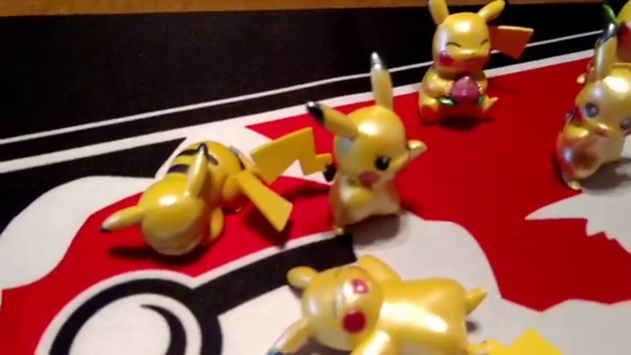 pikachu mini figures
