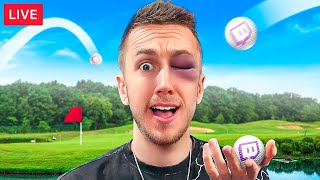 GOLF WITH MY VIEWERS! (FULL VOD)