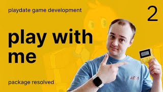 Playdate Game Dev | Package Resolved - Basic Movement and the Crank