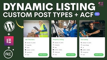 Dynamic Website with Elementor and Royal Elementor Addons - FREE ACF Pro