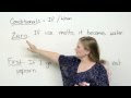 Conditionals - zero  first conditionals (English Grammar)