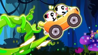 Baby Panda Car Racing | Surprise mission cards & Magical time and space | BabyBus Game screenshot 5