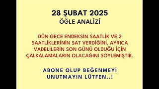 Tcell Ve Thyao Da Ky Ya Tuzak. Aselsan Endeksi Tutmaya Devam Ediyor. Vadelinin Son Günü.