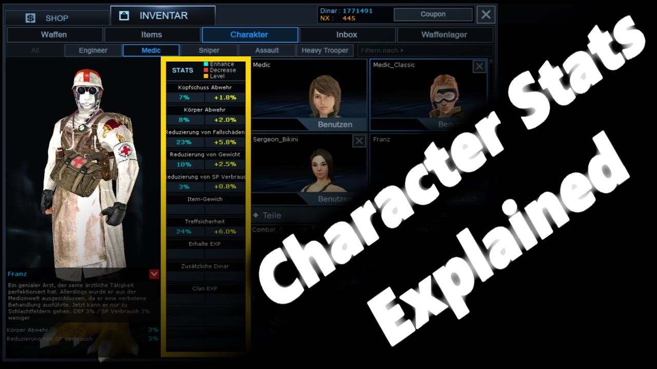 [WarRock - Tipps & Tricks] How does Body Defense work?