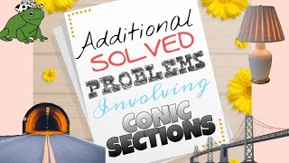 More Solved Problems Involving Conic Sections