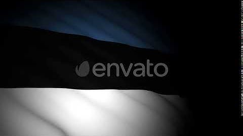Estonia Flag Blowing in Wind | Motion Graphics - Envato elements