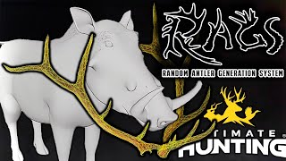 LOOKING AT THE 'RAGS SYSTEM' IN ULTIMATE HUNTING! AMAZING RANDOM TROPHY GENERATION SYSTEM!
