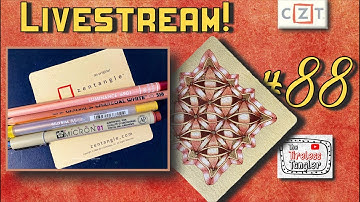 How to Draw FIFE Zentangle ® Pattern 2021 || Easy Zentangle Patterns for Beginners || Day 88 Part 1